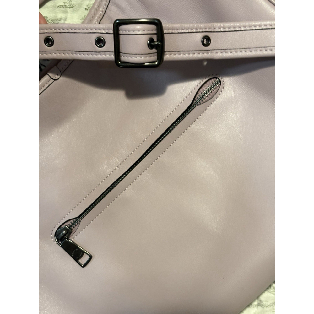 COACH Soft Tabby Hobo in Lilac Purple & Gunmetal Crossbody Shoulder Bag - Picture 15 of 16